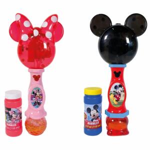 John Seifenblasenstab Disney Mickey & Minnie 120ml mit Licht & Sound 2fach sortiert