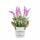 Kunstblume Lavendel im Eimer violett 30x15cm
