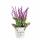 Kunstblume Lavendel im Eimer violett 30x15cm