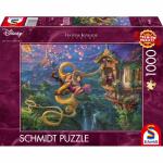 Puzzle Disney Thomas Kinkade Rapunzel Tangled up in Love...