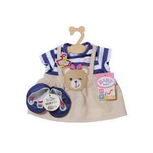 Zapf Creation Puppenkleid BABY born Teddy Rock mit Shirt 43cm