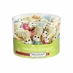 Riegelein Vollmilch-Schokolade Langohrhäschen Nicki 24x 12,5g Dose
