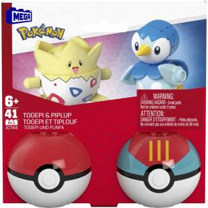 MEGA Pokémon Pokéball Set Plinfa und Togepi