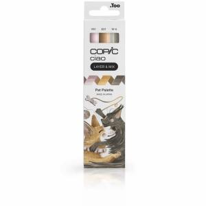 Copic Marker Set Ciao LAYER&MIX Brilliant Palette 3 Stück Faltschachtel