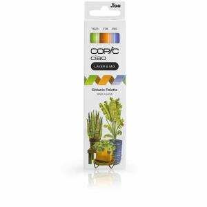 Copic Marker Set Ciao LAYER&MIX Botanic Palette 3 Stück Faltschachtel