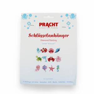Diamond Painting Schlüsselanhänger Unter Wasser 12 Stück