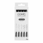 Copic Multiliner-Set schwarz 0.3mm/0.5mm 5 Stück