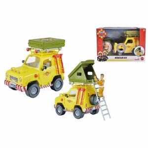 Geländewagen Feuerwehrmann Sam mit Dachzelt 16cm