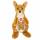 Teddy-HERMANN Plüsch Känguru mit Baby 30cm