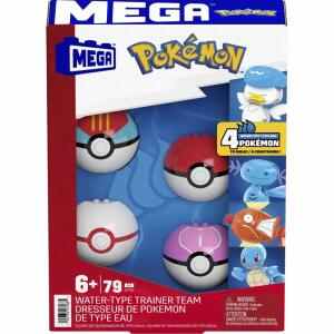 MEGA Pokémon 4 Wasser Trainer Set