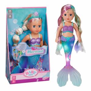 Zapf Creation Puppe BABY born Meerjungfrau 43cm