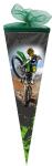 Nestler Schultüte Tüllv. 50 cm rund Wheelie