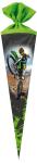 Nestler Schultüte Filzv. 70 cm rund Wheelie