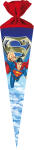 Nestler Schultüte Filzv. 70 cm rund Superman WarnerB