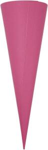 Nestler Schultüte Rohling ohne Verschluss 70 cm rund rosa
