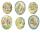 Nestler Papp-Osterei 12 cm Beatrix Potter 6Mot o. Motivwahl