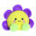 AuroraPP Fallon Flower 5In