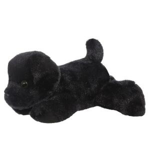 Mini Flopsies Blackie Black Labrador 20 cm