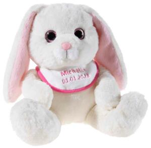 Heunec HASE Milchschnute creme mit Lätzchen Größe 25 cm