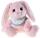 Heunec HASE Milchschnute pink mit Lätzchen Größe 25 cm