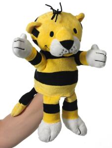 JANOSCH Handspielpuppe Tiger Größe 22 cm