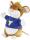 LEO LAUSEMAUS Handspielpuppe Größe 30 cm