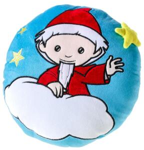 SANDMANN Kissen Sandmann mit Wolke und Sternen Größe 25 cm