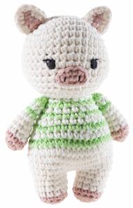 CROCHI Häkel-Freund Schwein Größe 15 cm