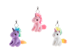 Heunec KEYRING Einhörner 3-fach Größe 8 cm