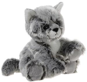 Heunec MISANIMO Glitter-Kitty Babykatze graumeliert Größe 20 cm