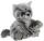 Heunec MISANIMO Glitter-Kitty Babykatze graumeliert Größe 20 cm