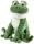 Heunec BOTTLE 2 BUDDY GRS  Frosch Größe 15 cm