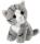 Heunec MISANIMO Mini-Mi Katze grau Größe 14 cm