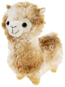 Heunec LAMA stehend zweifarbig karamell Größe 18 cm