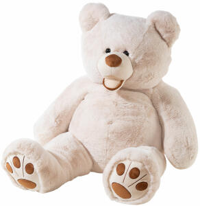 Heunec KUMA Bär "Bruce" im XL-Format hellbraun Größe 140 cm