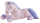 Heunec EINHORN pink Größe 50 cm