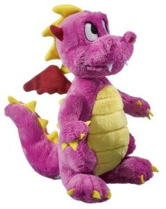 Heunec DRACHEN stehend pink Größe 20 cm