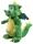 Heunec DRACHE stehend gruen Größe 20 cm