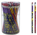 Bleistift "Metallic", HB, rund, mit Radierer,...