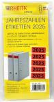 RHEITA Jahreszahlen Etiketten "2025", 50...