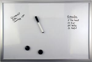 Magnet-Memo-Board 60 x 40cm m 2 Magneten und Boardmarker, Papprückwand