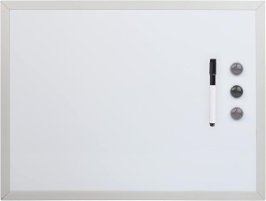 Magnet-Memo-Board 80 x 60cm m 2 Magneten und Boardmarker, Papprückwand
