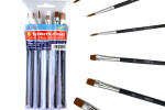 Rheita Synthetikpinsel-Set 6-teilig Größe...