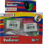 Rheita ergonomische Radierer, PVC-frei, farblich...