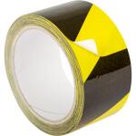 Rheita Warnband schraffiert, Farbe: gelb/schwarz, 66 m x...