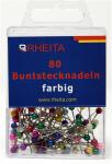 Rheita Bundstecknadeln, farblich sortiert, 80 Stück...