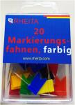 Rheita Markierungsfahnen, farblich sortiert, 20...