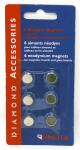 Rheita Magnete-Neodym N42 für Glas-Magnettafel 10 mm...