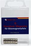 Rheita Magnete-Neodym N42 für Glas-Magnettafel 10 mm...