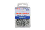 Rheita Büroklammern, 26 mm, vernickelt, 125...